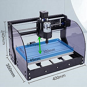 EU Stock 3018 Pro Max 3 eixos DIY Mini CNC Router Engraver Madeira PCB moagem de PVC 0