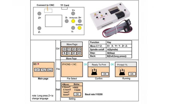 EU Stock 3018 Pro Max 3 eixos DIY Mini CNC Router Engraver Madeira PCB moagem de PVC 10