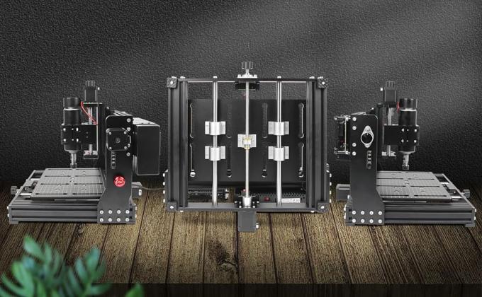 Metal Carving 3020 Plus M&aacute;quina de Reboque CNC 500W 3 eixos Escrit&oacute;rio GRBL 1