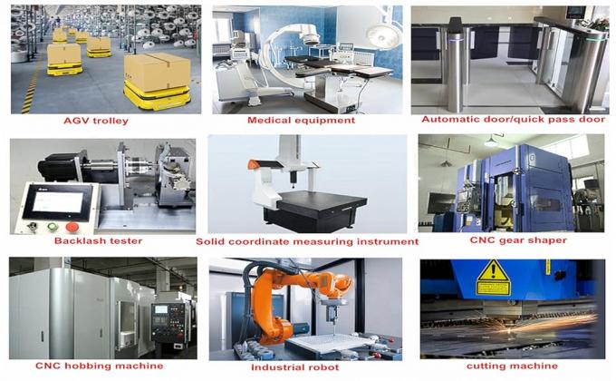 CNC Controller AC Servo Motor Kit 3000rpm 64Ncm 200W 17 Bit Encoder Magn&eacute;tico 6